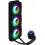 Aerocool MIRAGEL360 vloeistof-CPU-koeling 3x12cm ARGB ventilator TDP 550W zwart