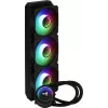 Aerocool MIRAGEL360 vloeistof-CPU-koeling 3x12cm ARGB ventilator TDP 550W zwart