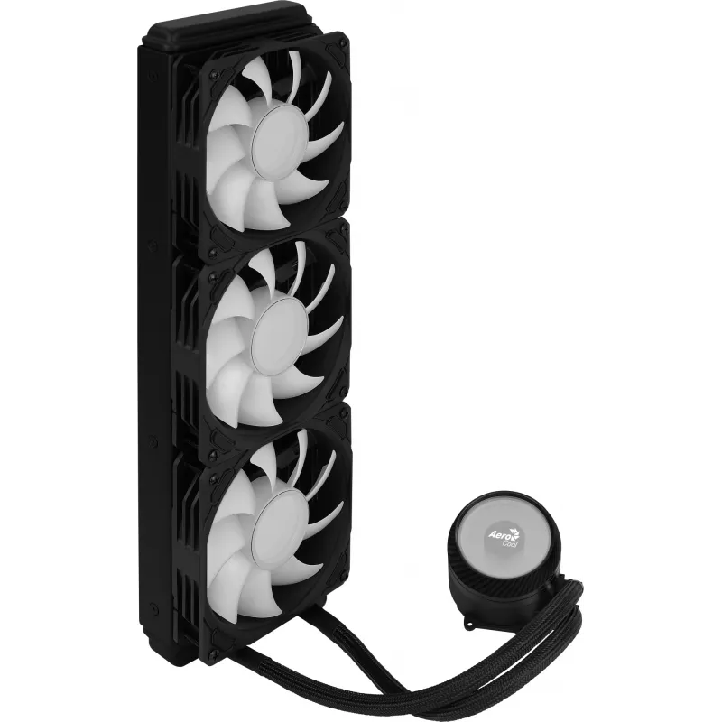 Aerocool MIRAGEL360 vloeistof-CPU-koeling 3x12cm ARGB ventilator TDP 550W zwart