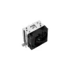DEEPCOOL Ag300 chipsetkoeler 9,2 cm - zwart/metaalkleur