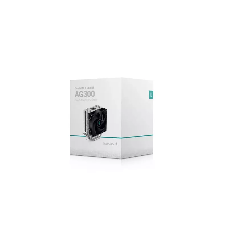 DEEPCOOL Ag300 chipsetkoeler 9,2 cm - zwart/metaalkleur