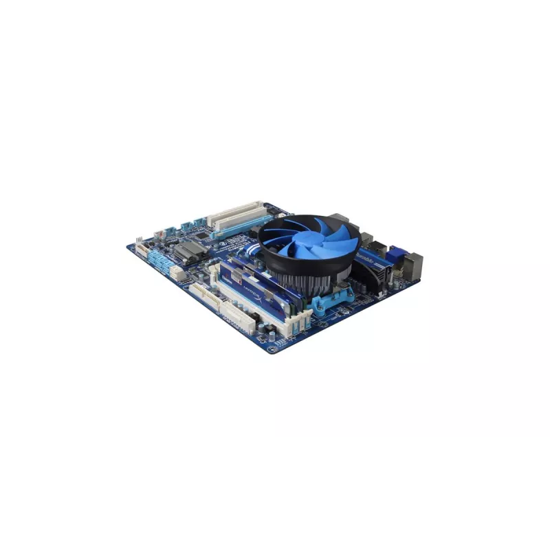 DEEPCOOL Gamma Archer processorkoeler 12 cm aluminium - zwart/blauw