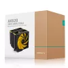 Luchtkoeler DeepCool AK620 Zero Dark Zoria 12 cm zwart geel