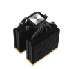 Luchtkoeler DeepCool AK620 Zero Dark Zoria 12 cm zwart geel