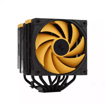 Luchtkoeler DeepCool AK620 Zero Dark Zoria 12 cm zwart geel