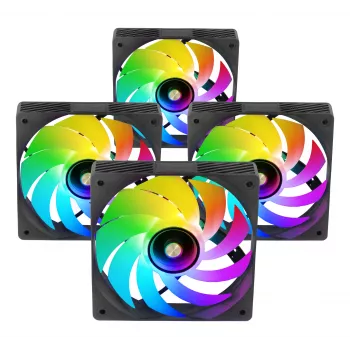 Mars Gaming MFSI4KIT computerkoelsysteem computerbehuizing ventilator 12 cm zwart
