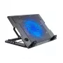 Techly notebookstandaard en koelpad voor notebooks tot 17,3 inch