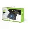 Techly notebookstandaard en koelpad voor notebooks tot 17,3 inch