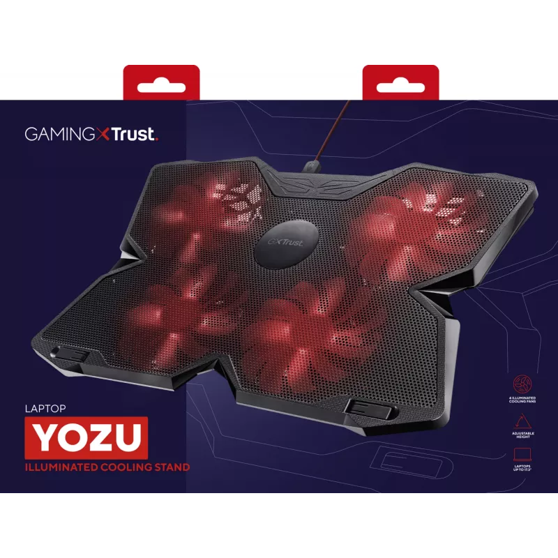 Trust GXT 278 laptopkoelpad 43.9 cm (17.3 inch) zwart