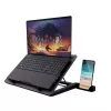 Trust GXT 1125 Quno laptopkoelstandaard, 17 inch, zwart