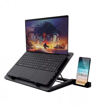 Trust GXT 1125 Quno laptopstandaard zwart 43,2 cm (17 inch)