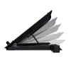 Trust GXT 1125 Quno laptopkoelstandaard, 17 inch, zwart