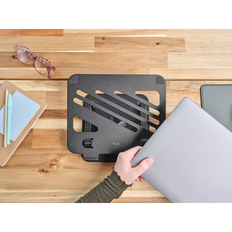 Trust Zeff laptopstandaard zwart 40,6 cm (16 inch)