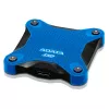 Draagbare SSD ADATA SD620 2 TB USB 3.2 Gen 2 (Micro‑B) blauw/zwart — 520/460 MB/s, 80×80×15,2 mm