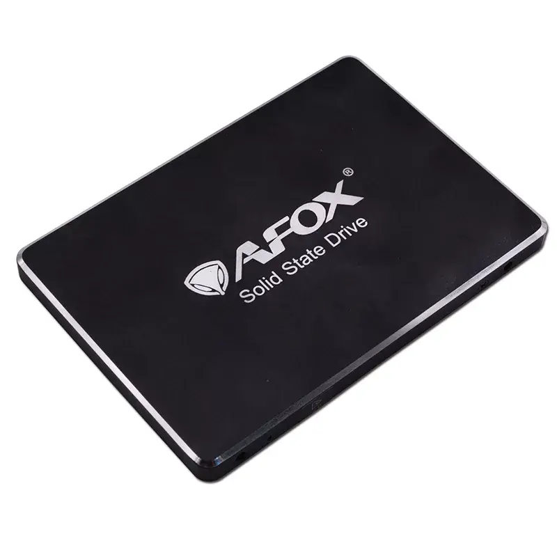 AFOX SD250-512GN 2,5″ SATA III SSD, 512 GB, TLC 3D NAND, 540 MB/s, zwart