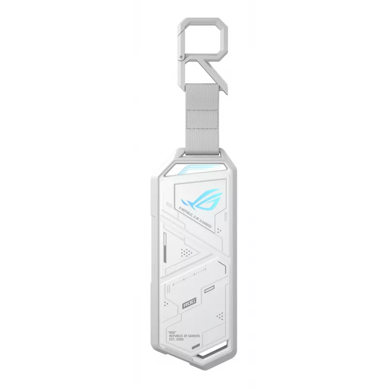 SSD-behuizing ASUS ROG Strix Arion White Edition — M.2 PCIe, USB Type-C 10 Gbit/s, voor één SSD