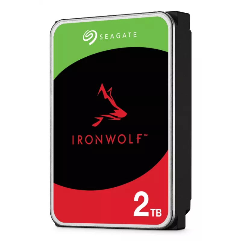 Seagate IronWolf ST2000VN003 interne harde schijf 2 TB 5400 RPM 256 MB 3,5 inch Serial ATA III