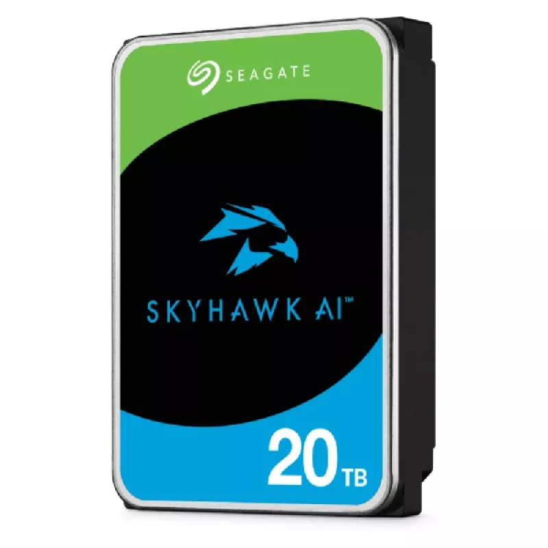 Seagate SkyHawk AI interne harde schijf 20 TB 7200 RPM 512 MB 3,5 inch Serial ATA III