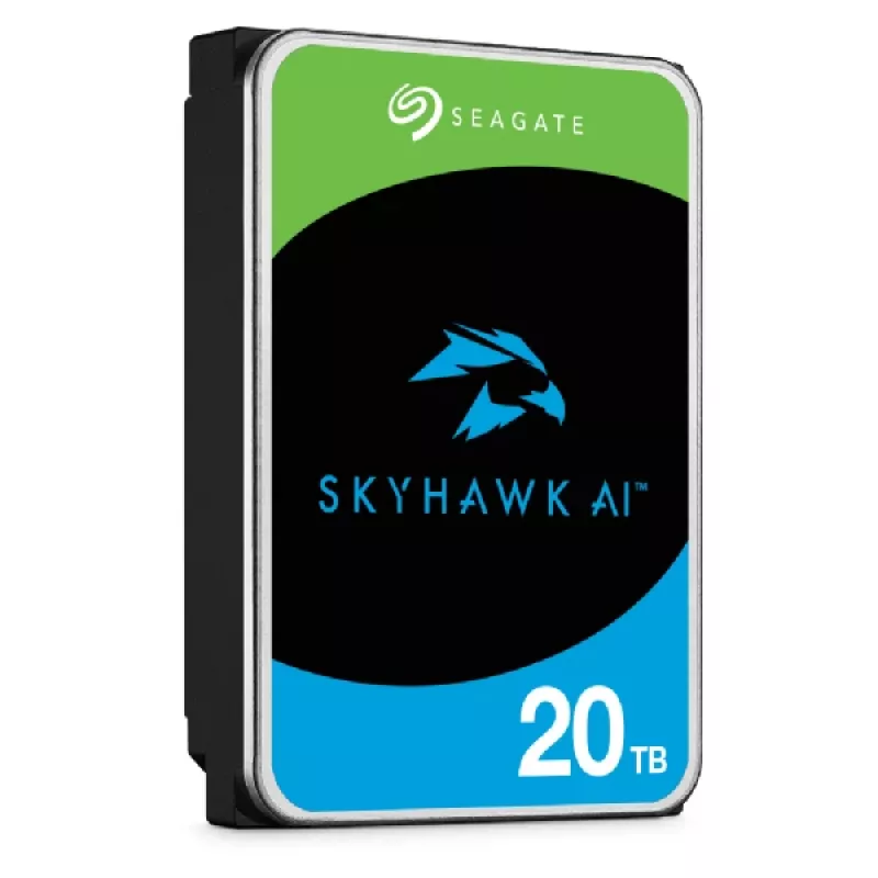 Seagate SkyHawk AI interne harde schijf 20 TB 7200 RPM 512 MB 3,5 inch Serial ATA III