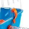 Kooi FERPLAST Combi 2 voor hamsters, blauw transparant, B795×T295×H263 mm, technopolymeer