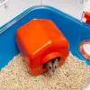 Kooi FERPLAST Combi 2 voor hamsters, blauw transparant, B795×T295×H263 mm, technopolymeer