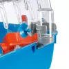 Kooi FERPLAST Combi 2 voor hamsters, blauw transparant, B795×T295×H263 mm, technopolymeer