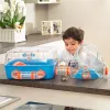 Kooi FERPLAST Combi 2 voor hamsters, blauw transparant, B795×T295×H263 mm, technopolymeer