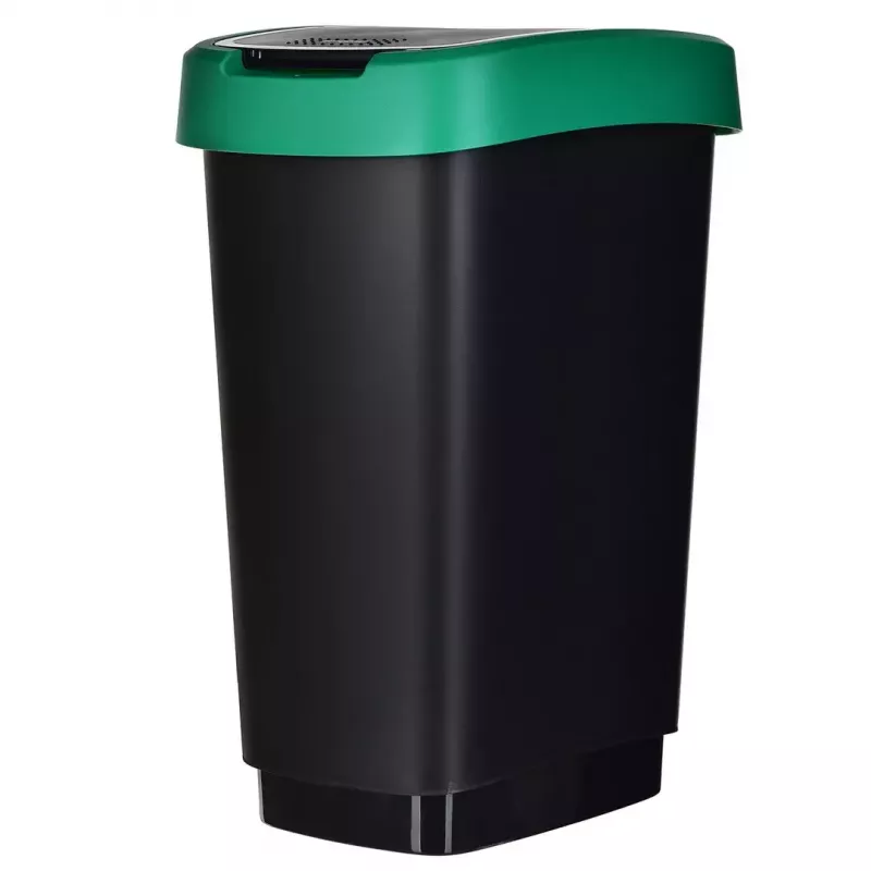 Rotho Twist 1045899999 prullenbakset, 3 x 25 l, kunststof