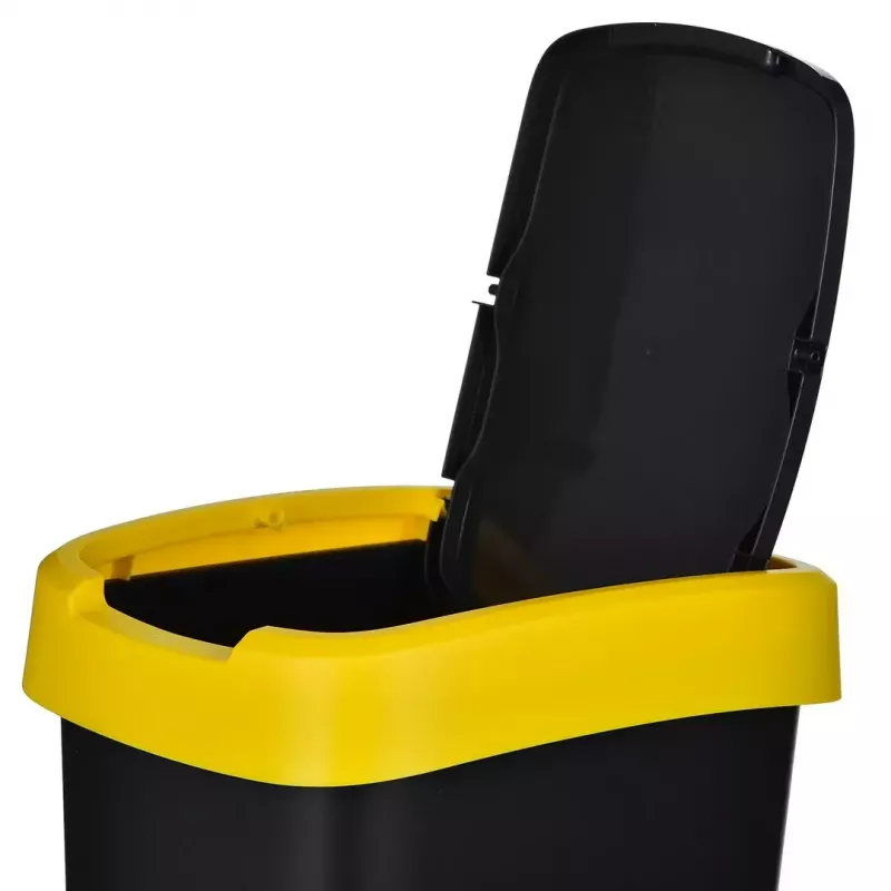 Rotho Twist 1045899999 prullenbakset, 3 x 25 l, kunststof