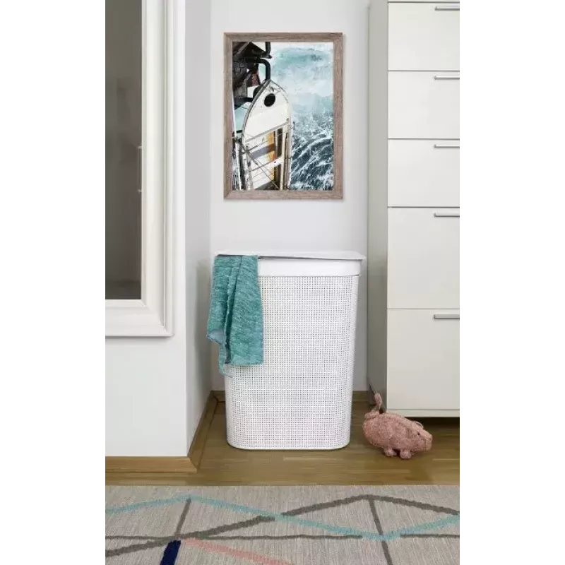 Rotho Brisen wasmand, 50 l, cappuccino