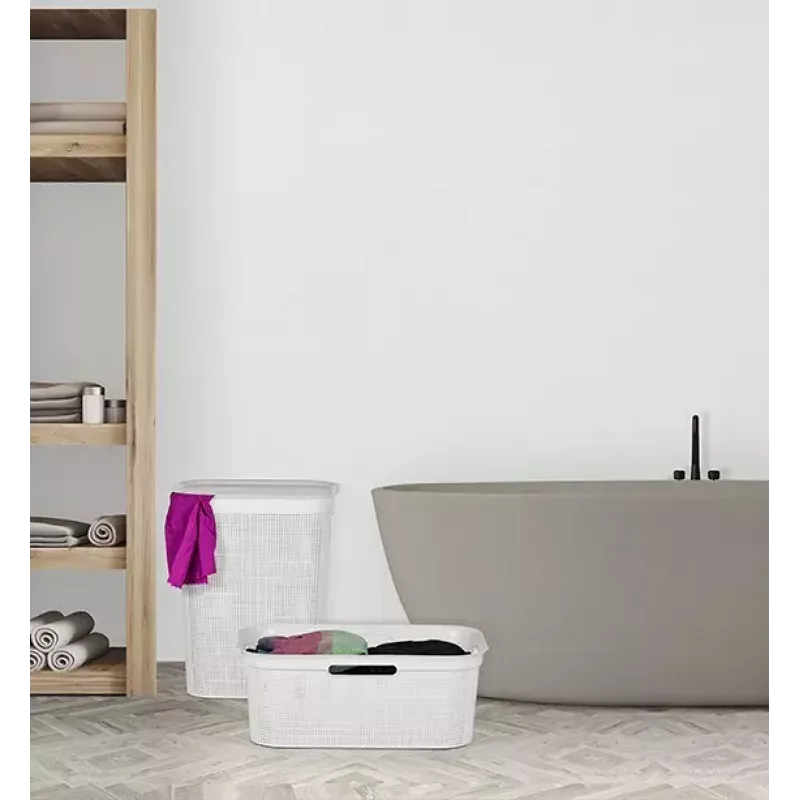 Rotho Brisen wasmand, 50 l, antraciet