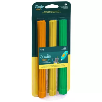 3Doodler Start 3DS-ECO-MIX2-75 3D-printmateriaal composteerbaar kunststof groen, oranje, geel 1 g