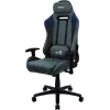 Aerocool DUKE AeroSuede universele gamestoel zwart, blauw