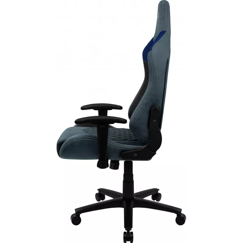 Aerocool DUKE AeroSuede universele gamestoel zwart, blauw