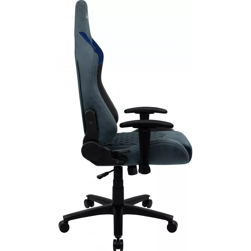 Aerocool DUKE AeroSuede universele gamestoel zwart, blauw