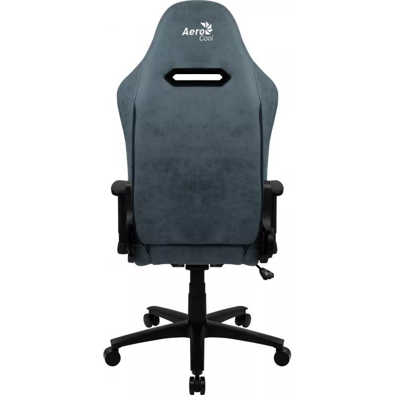Aerocool DUKE AeroSuede universele gamestoel zwart, blauw