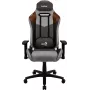 Aerocool DUKE AeroSuede universele gamestoel zwart, bruin, grijs