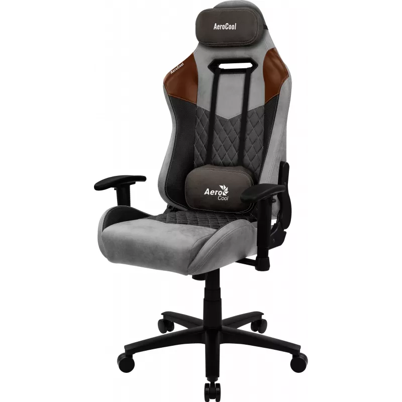 Aerocool DUKE AeroSuede universele gamestoel zwart, bruin, grijs