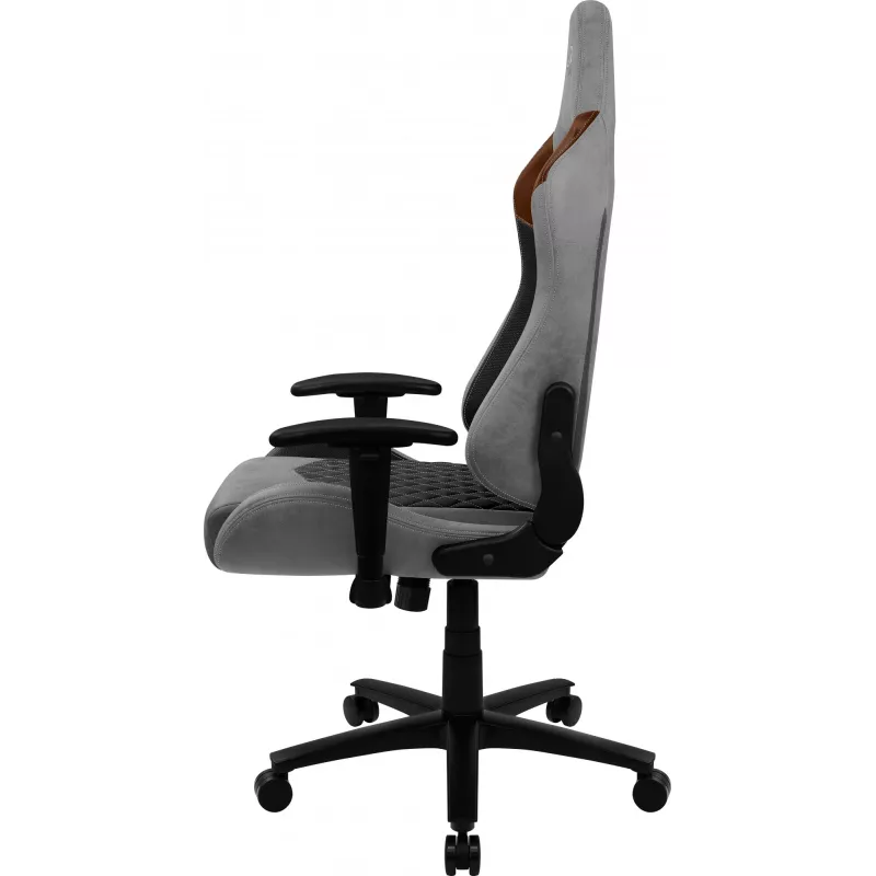 Aerocool DUKE AeroSuede universele gamestoel zwart, bruin, grijs