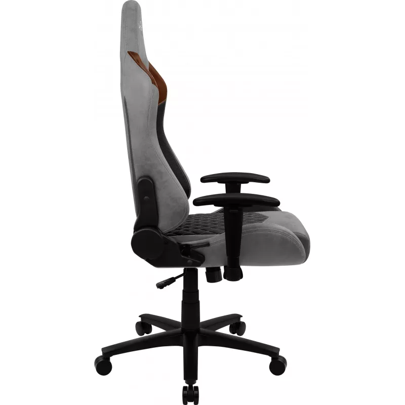 Aerocool DUKE AeroSuede universele gamestoel zwart, bruin, grijs