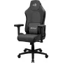 Aerocool CROWN AeroWeave CROWNASHBK ergonomische gamingstoel, gewatteerde zitting, verstelbare kussens, Ash Black