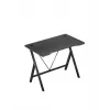 Gaming-bureau Huzaro Hero 1.4 zwart, recht rechthoekig MDF-blad 1000x500x750 mm
