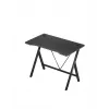 Gaming-bureau Huzaro Hero 1.4 zwart, recht rechthoekig MDF-blad 1000x500x750 mm
