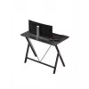 Gaming-bureau Huzaro Hero 1.4 zwart, recht rechthoekig MDF-blad 1000x500x750 mm