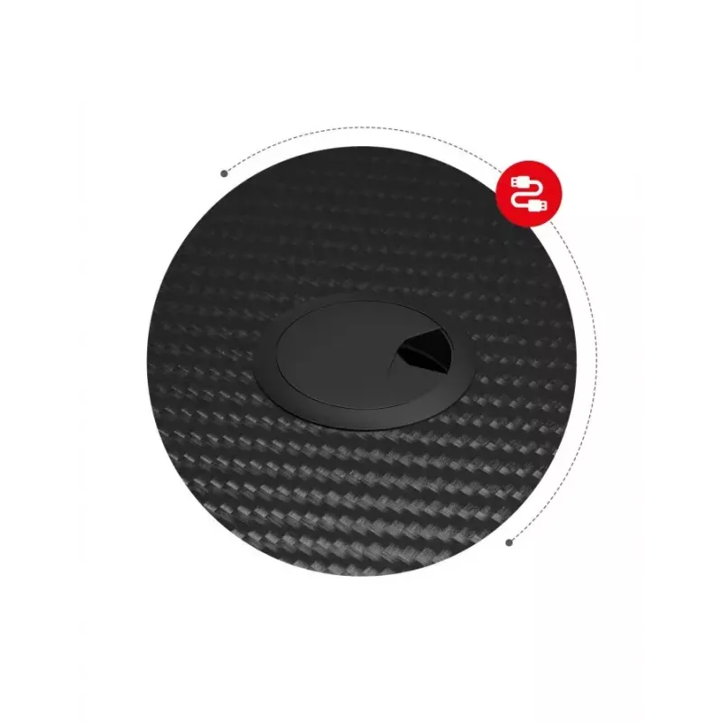 Gaming-bureau Huzaro Hero 1.4 zwart, recht rechthoekig MDF-blad 1000x500x750 mm