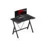 Gaming-bureau Huzaro Hero 1.4 zwart, recht rechthoekig MDF-blad 1000x500x750 mm