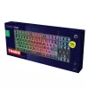 Trust GXT 833 Thado toetsenbord gaming USB Nederlands zwart, zilver
