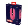 Trust GXT 109P FELOX muis gaming dubbelhandig USB Type-A 6400 DPI