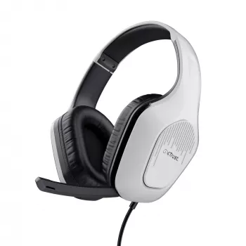 Trust GXT 415W Zirox headset bedraad hoofdband gaming wit