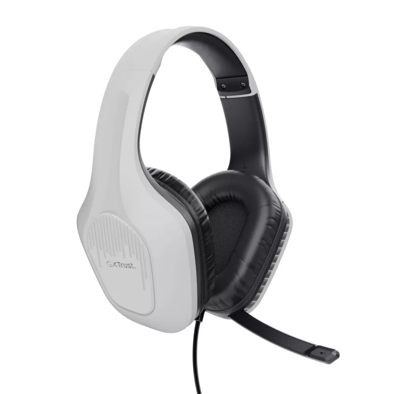 Trust GXT 415W Zirox headset bedraad hoofdband gaming wit